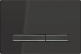 Geberit Öblítőgomb Sigma 50 Fekete/fekete Króm