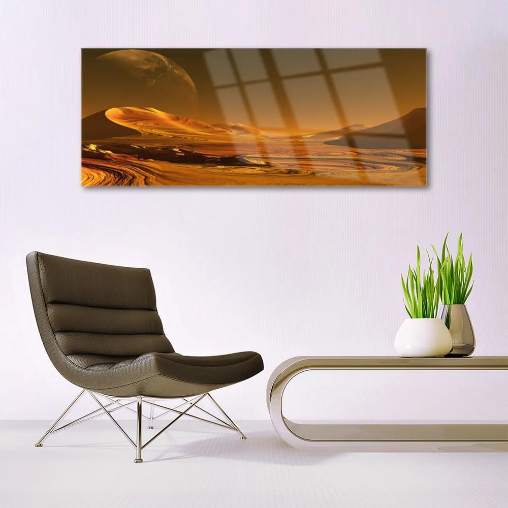 Akril üveg kép Desert Landscape Tér 120x60 cm