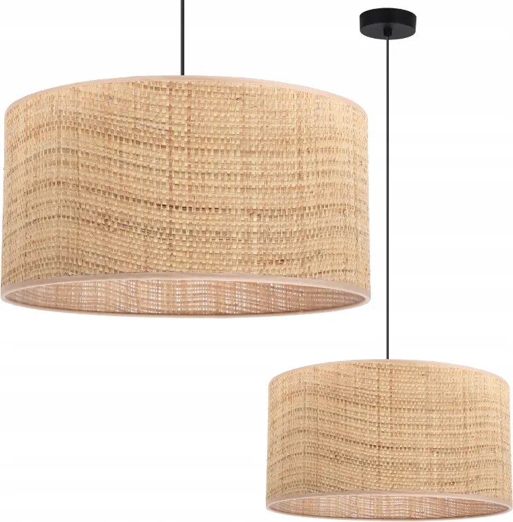 Mennyezeti Függőlámpa Boho Csillár Nagy Rattan Lámpabúra A Szoba Konyhájába