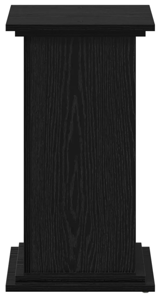 Növényállvány Musta tammi 33 x 33 x 60 cm Faanyag