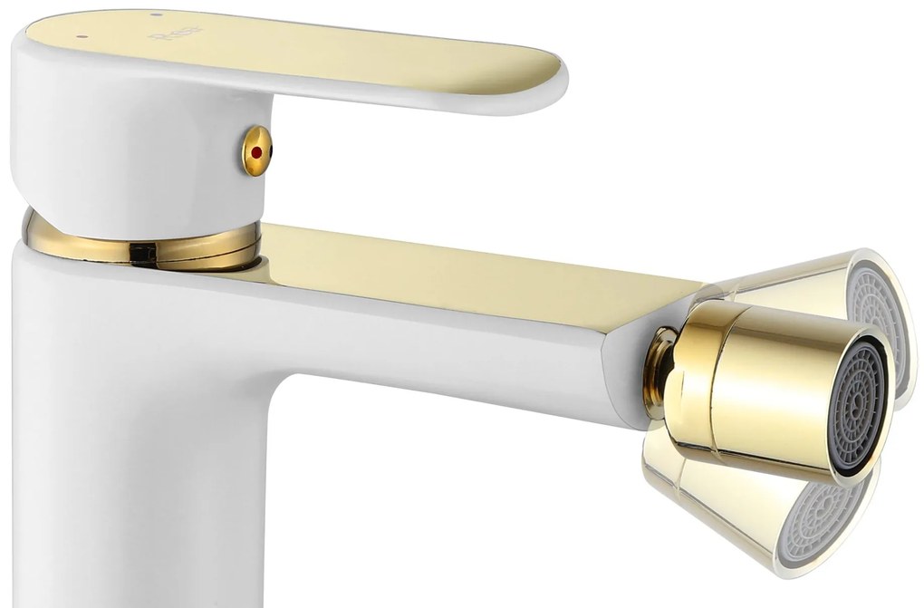 Bidé csap Rea Bloom White gold