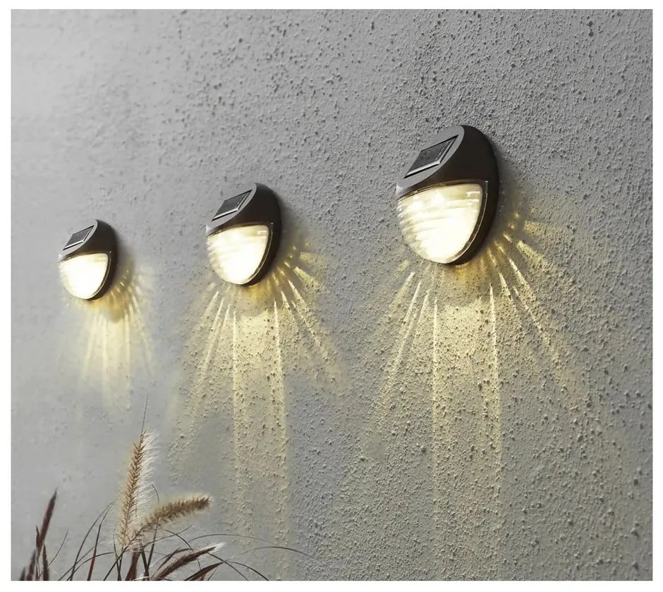 LED fali kültéri lámpa szett 3 db-os ø 11 cm Fency – Star Trading