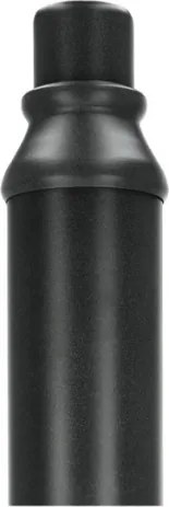 BASE fém világítóoszlop, 3 m, fekete
