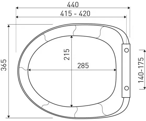 Roya Sydney 83W falba építhető WC tartály szett