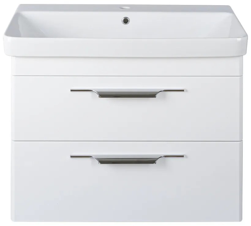 TMP LUX 80 fali fürdőszobabútor - Sanovit LUXURY - 11080 mosdóval - 80,5 x 46 cm