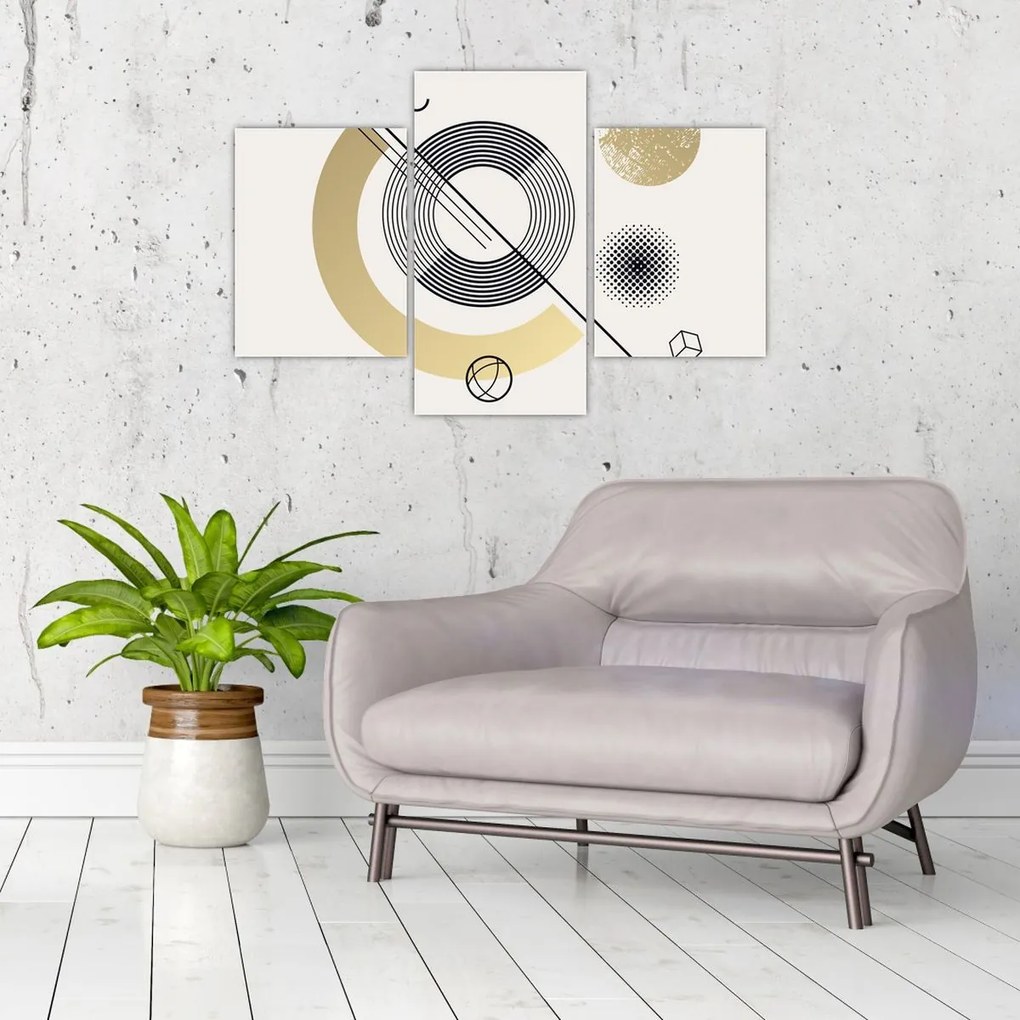 Kép - Geometriai formák N⁰2 (90x60 cm)