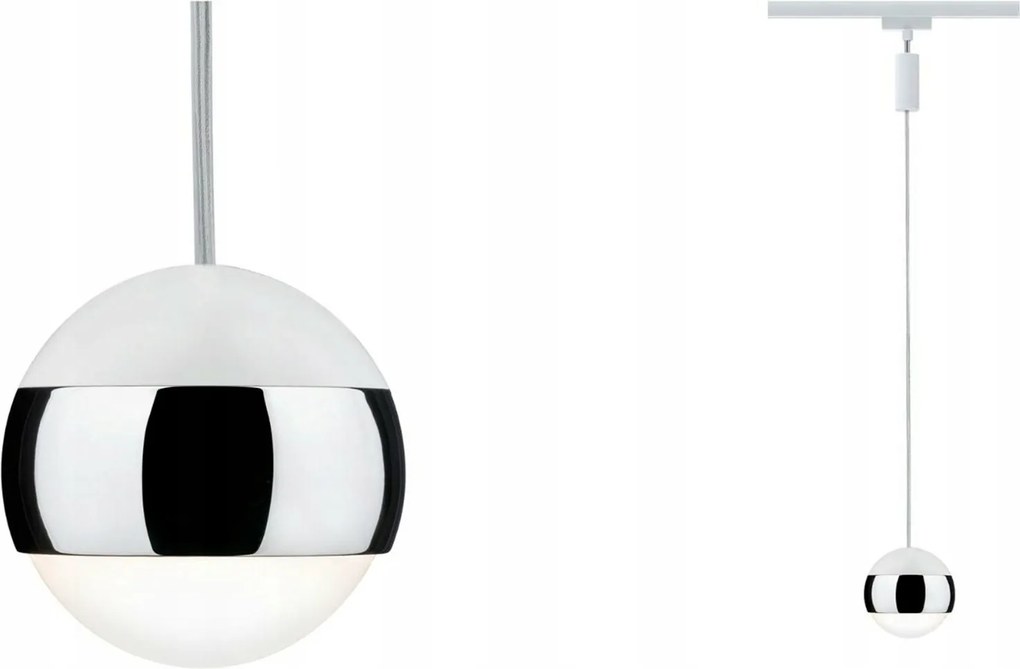 Paulmann URail Led függeszték Capsule II 6W fehér, szabályozható fényerejű