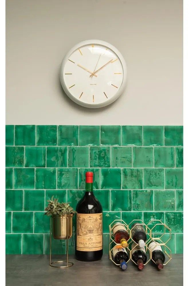 Honeycomb aranyszínű fém összecsukható bortartó - PT LIVING