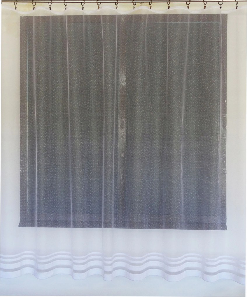 Mg Függöny 4105 Fehér 230x180 készre szerelt K szalaggal