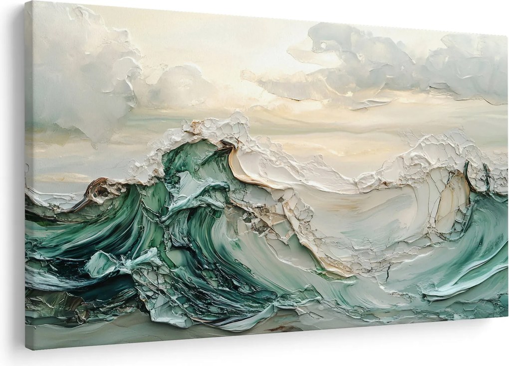 Kép - 3D tengeri absztrakció (90x60 cm)