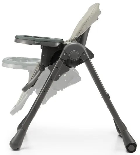 KINDERKRAFT - Gyermek étkezőszék TUMMIE szürke