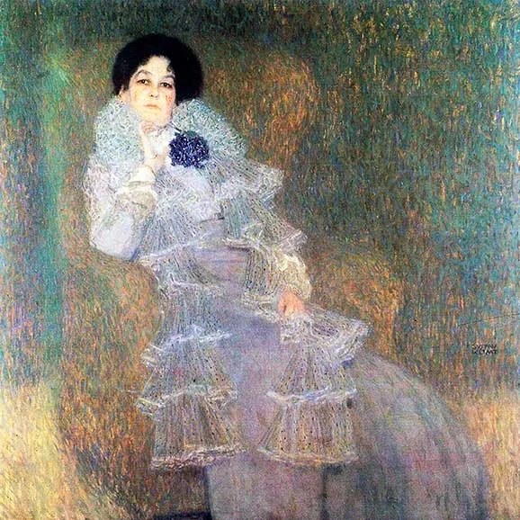 Gustav Klimt - Marie Henneberg üvegkép, falikép