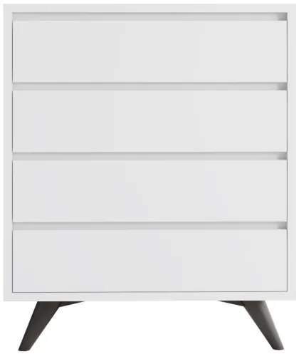 Szekrény SUVERA 86x70 cm fehér