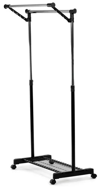 Fekete Fém Ruhafogas. 84511 BK