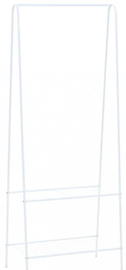 fehér ruhatartó állvány 59 x 35 x 150 cm