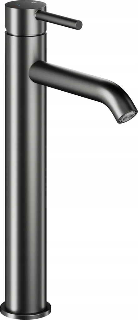 Kfa Pultra Szerelhető Mosdó Csaptelep Moza, Gun Metal Grey Pvd