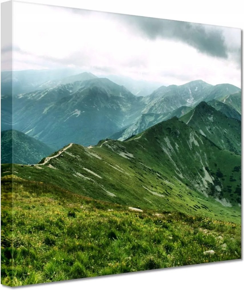 Festmények 20x20 Tátra Lengyel hegyek Kilátás