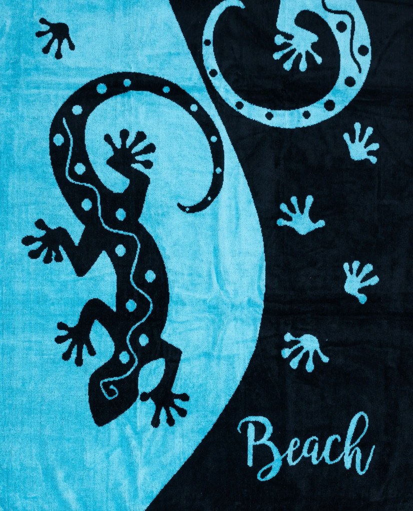 SALINA Strandtörölköző kék 165x90cm