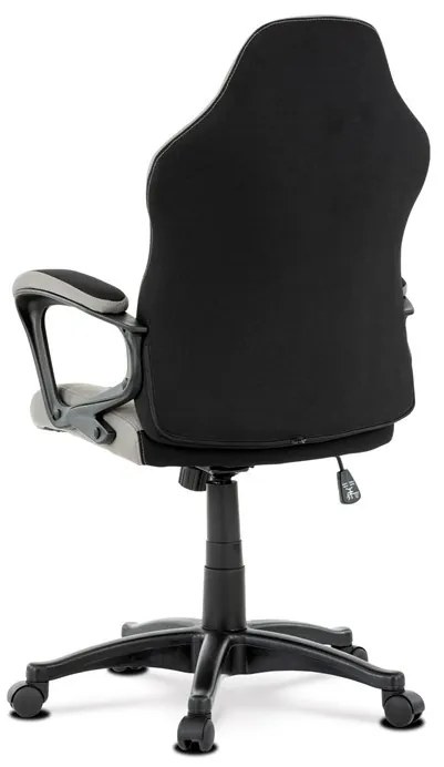 Gamer Irodai Forgószék Fekete Szövet Kárpittal, Rózsaszín Dekorral. KA-L611 BLUE