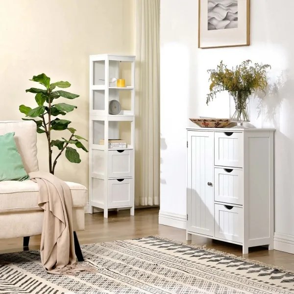 Fehér NORA szekrény