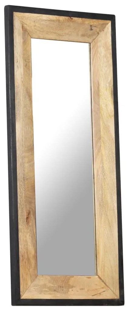 tömör mangófa tükör 110 x 50 cm