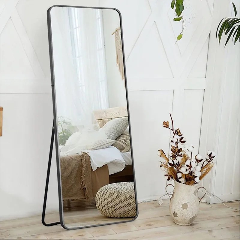 Álló tükör 145 x 35 cm fehér BC FUR-1625-White