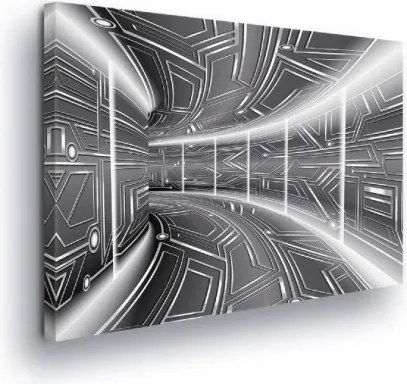 Vászonkép 100x75 Geometrikus portál Minimalizmus és mélység Szalon Futurizmus