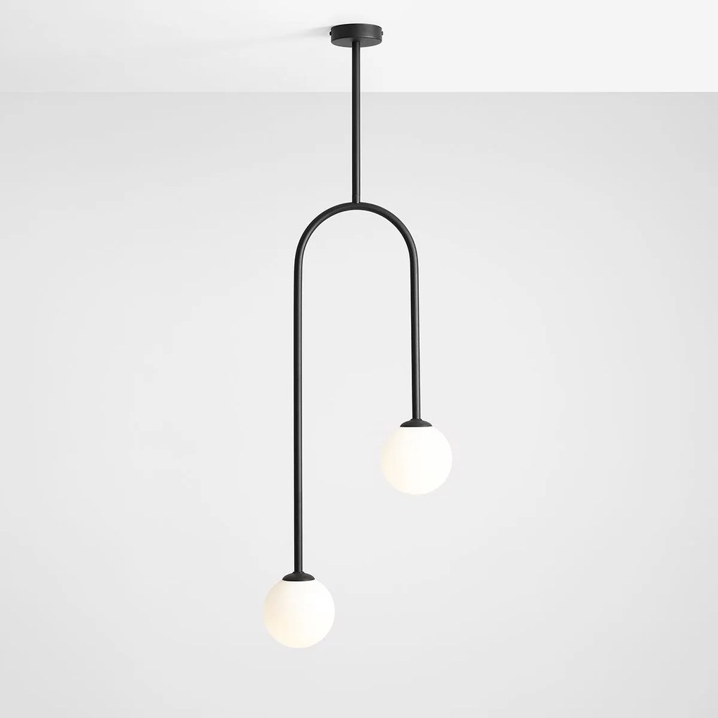 Aldex modern mennyezeti lámpa nave fekete ald1088pl_h1