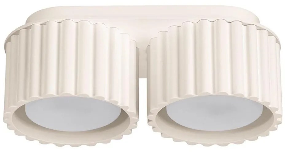 Sollux SL.1793 - AURA krémszínű spotlámpa 2xGX53/10W/230V