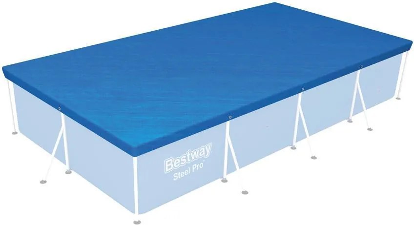 BESTWAY 4m x 2,11m csővázas medence védőtakaró (58107) (FFF 115)
