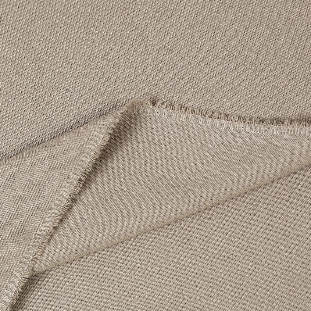 Goldea természetes lenvászon keverék - kávé 300 cm