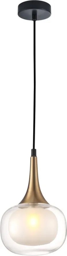 ITALUX PND-99709-1-BRO-CL KONILA Egyágú Függesztett Lámpa Fém G9 IP20