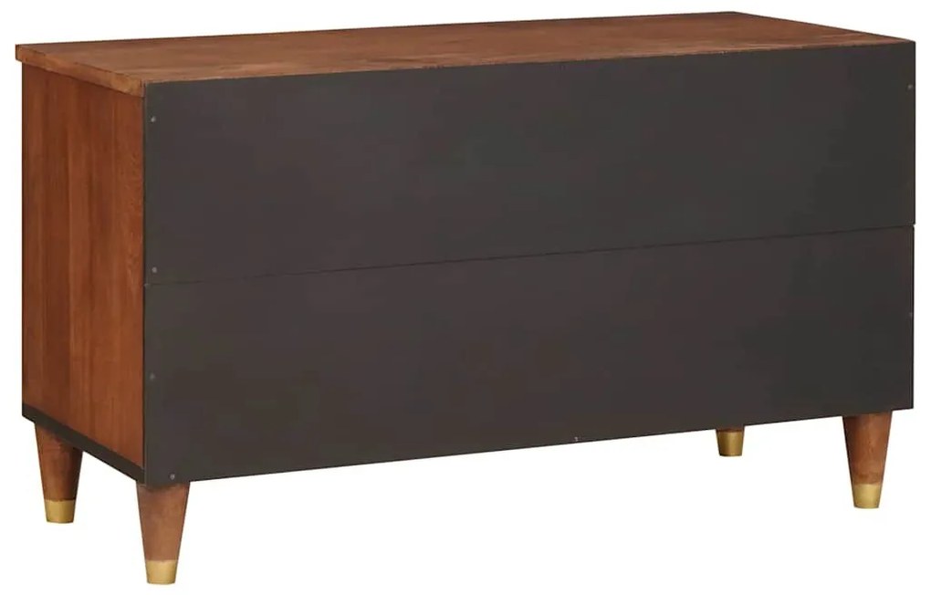 Média tárolószekrények és állványok Barna 80 x 33.5 x 46 cm