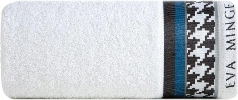 Eva törölköző 8 30x50 fehér frottír 485 g/m2 Eva Minge frottír