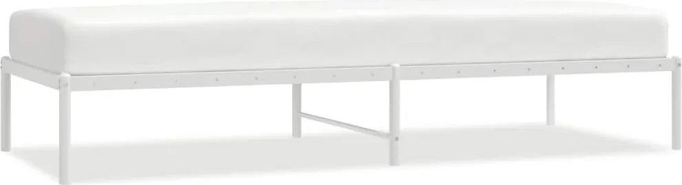 vidaXL fehér fém ágykeret 80x200 cm