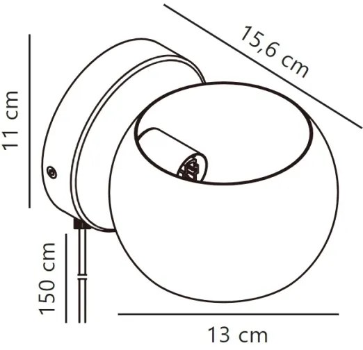 Nordlux - Állítható fali spotlámpa BELIR 1xG9/5W/230V fehér