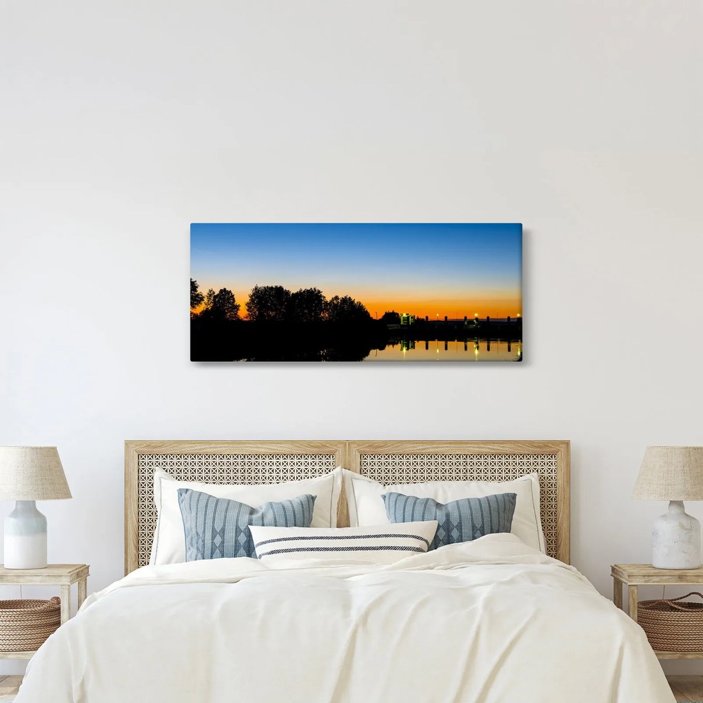 A naplemente képe (120x50 cm)