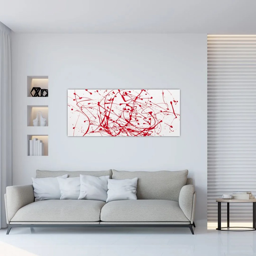 Csöpögő kép (120x50 cm)