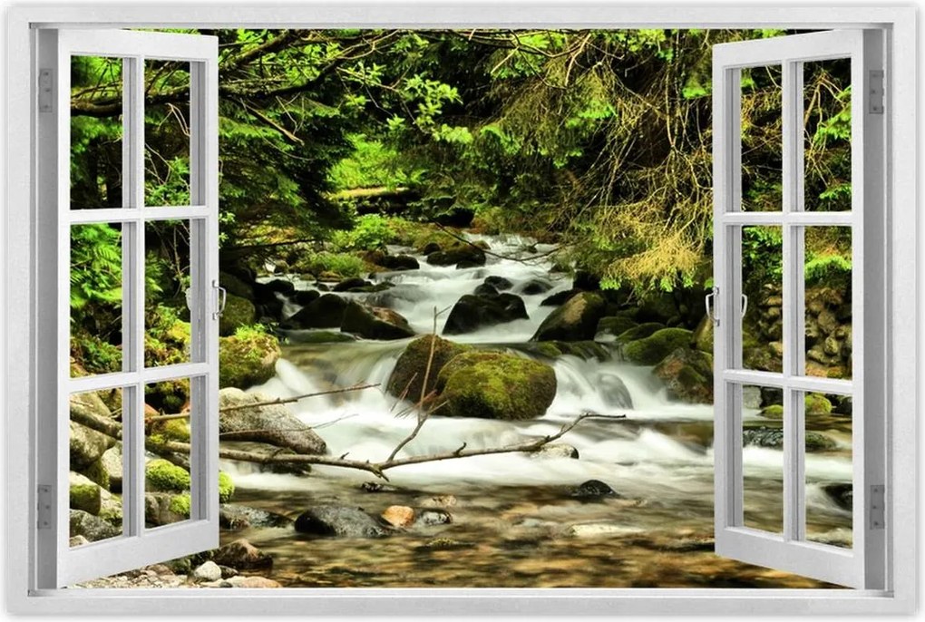 Poszterek 120x80 Patak a hegyekben