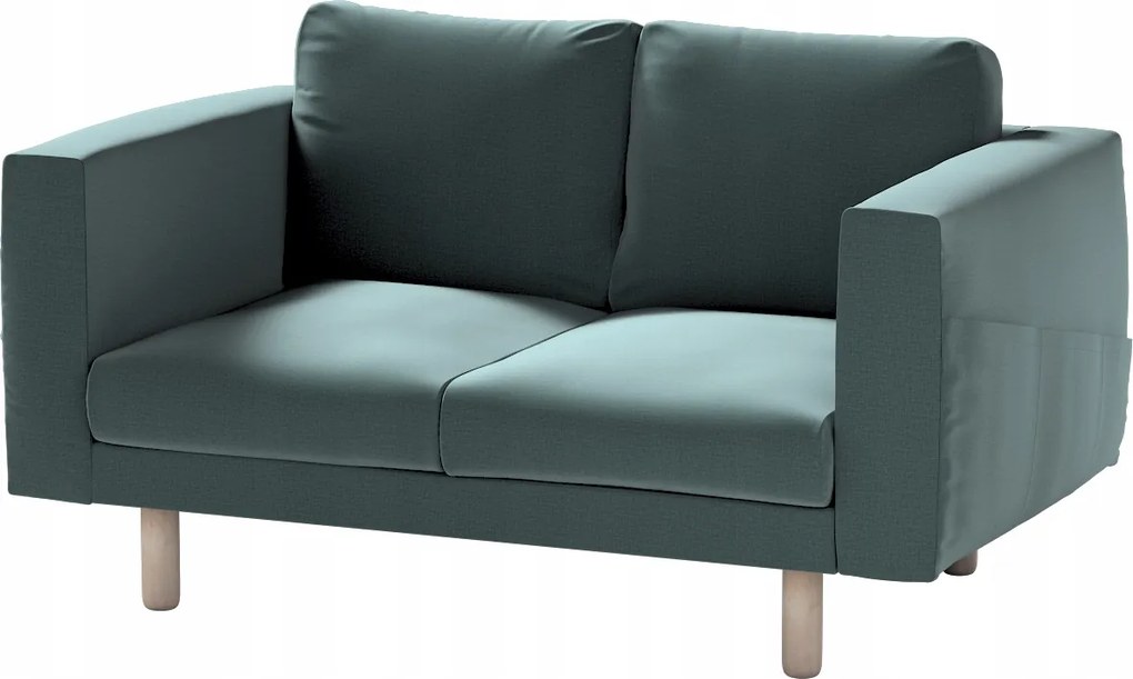 Dekoria Norsborg 2 személyes kanapé huzat Ikea zöld