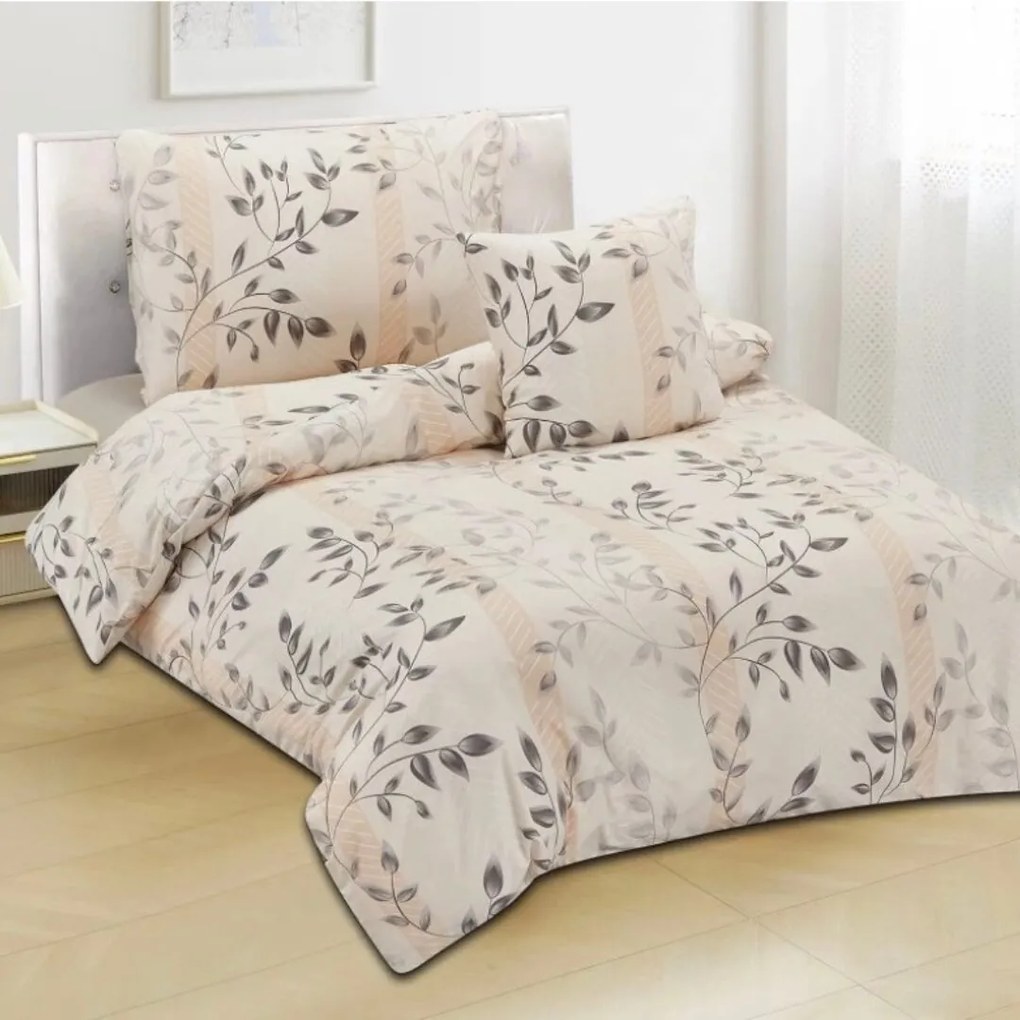 3db mikroszalas ágyneműhuzat Bolzano 200x140cm90x70cm Tiahome
