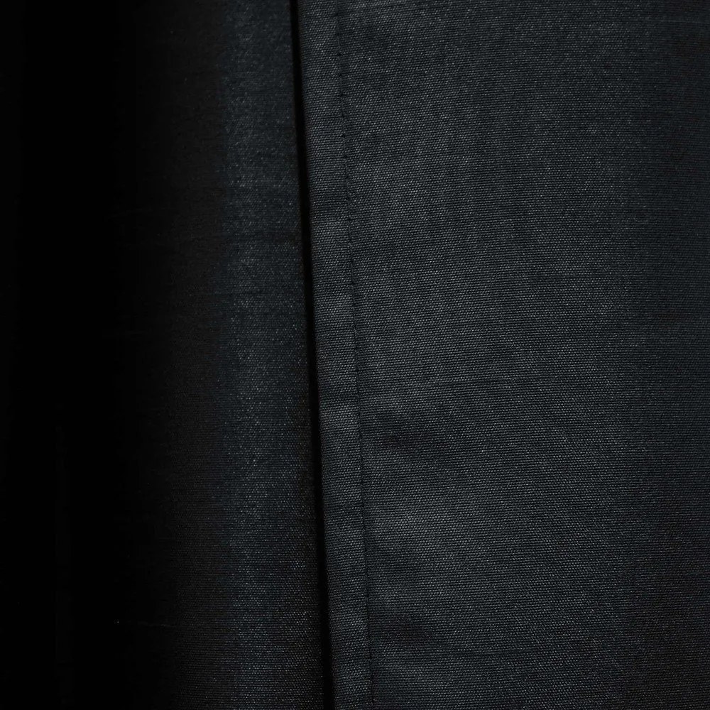 Fekete mikroszatén függöny 140x240 cm Shana – douceur d'intérieur