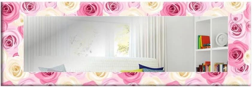 Roses fali tükör, 120 x 40 cm - Oyo Concept