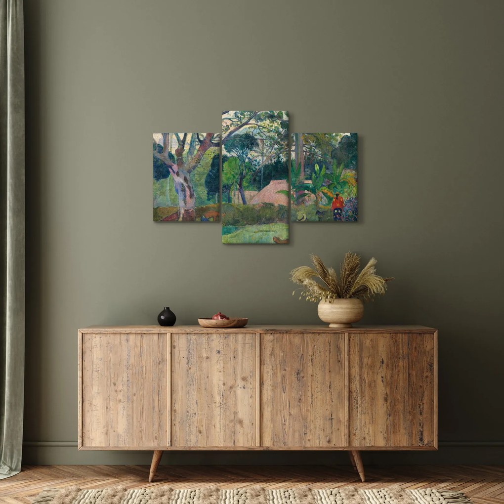 Kép - Paul Gauguin, Te raau rahi (The Big Tree), reprodukciók (90x60 cm)