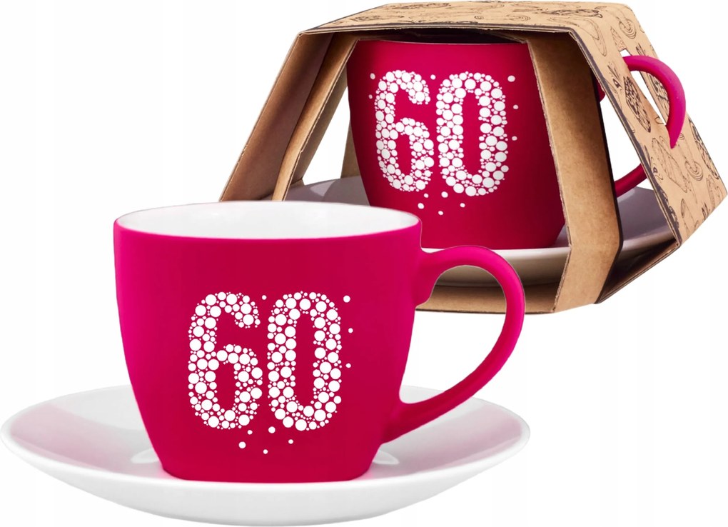 Ajándék 60. Születésnapra Női Anya Csésze Aljjal 60 éveseknek