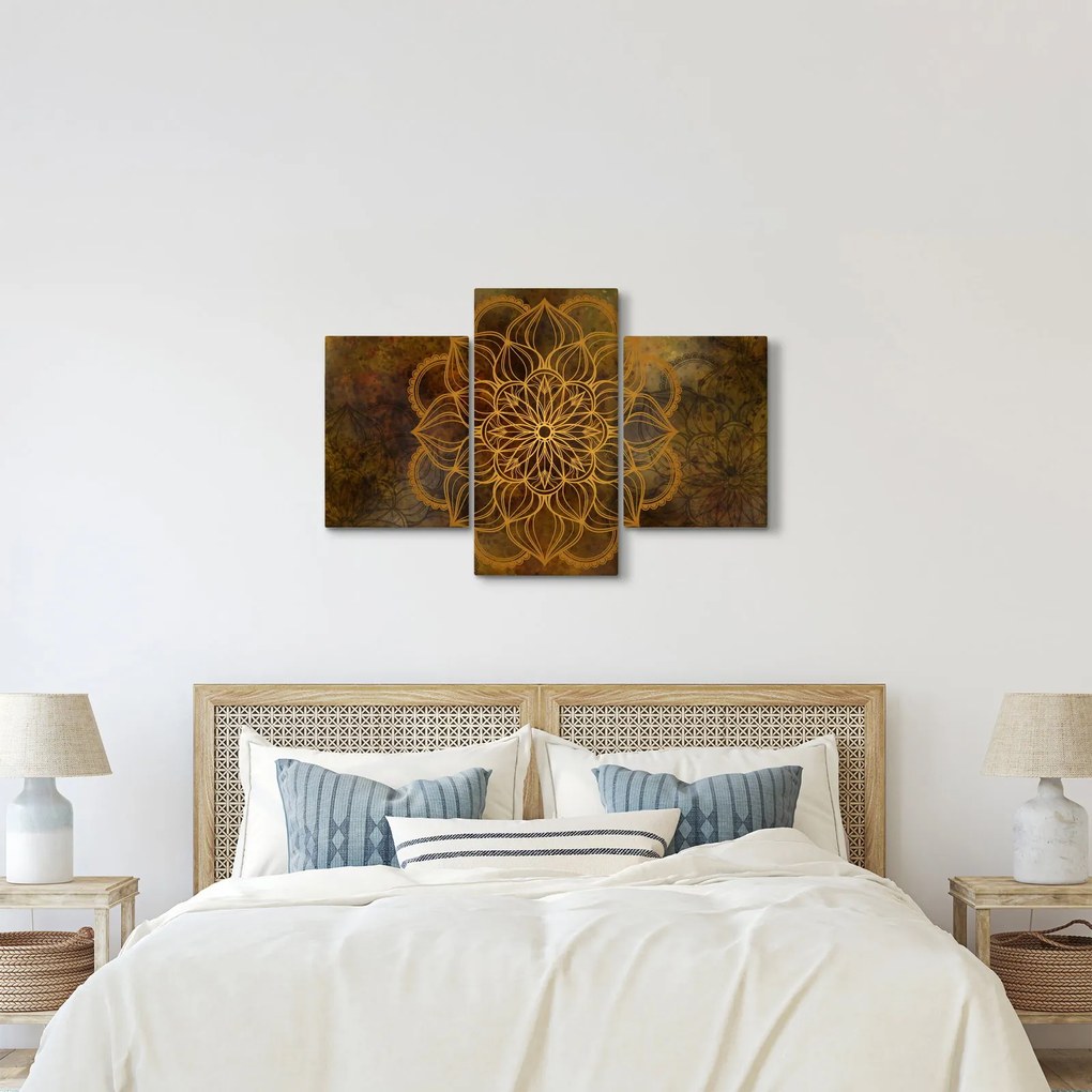 Kép - Az öröm mandala (90x60 cm)