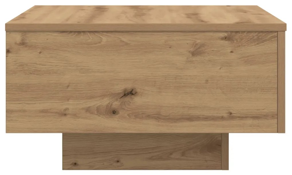 vidaXL Dohányzóasztal Artisan tölgy 55 x 55 x 31 cm Faanyag