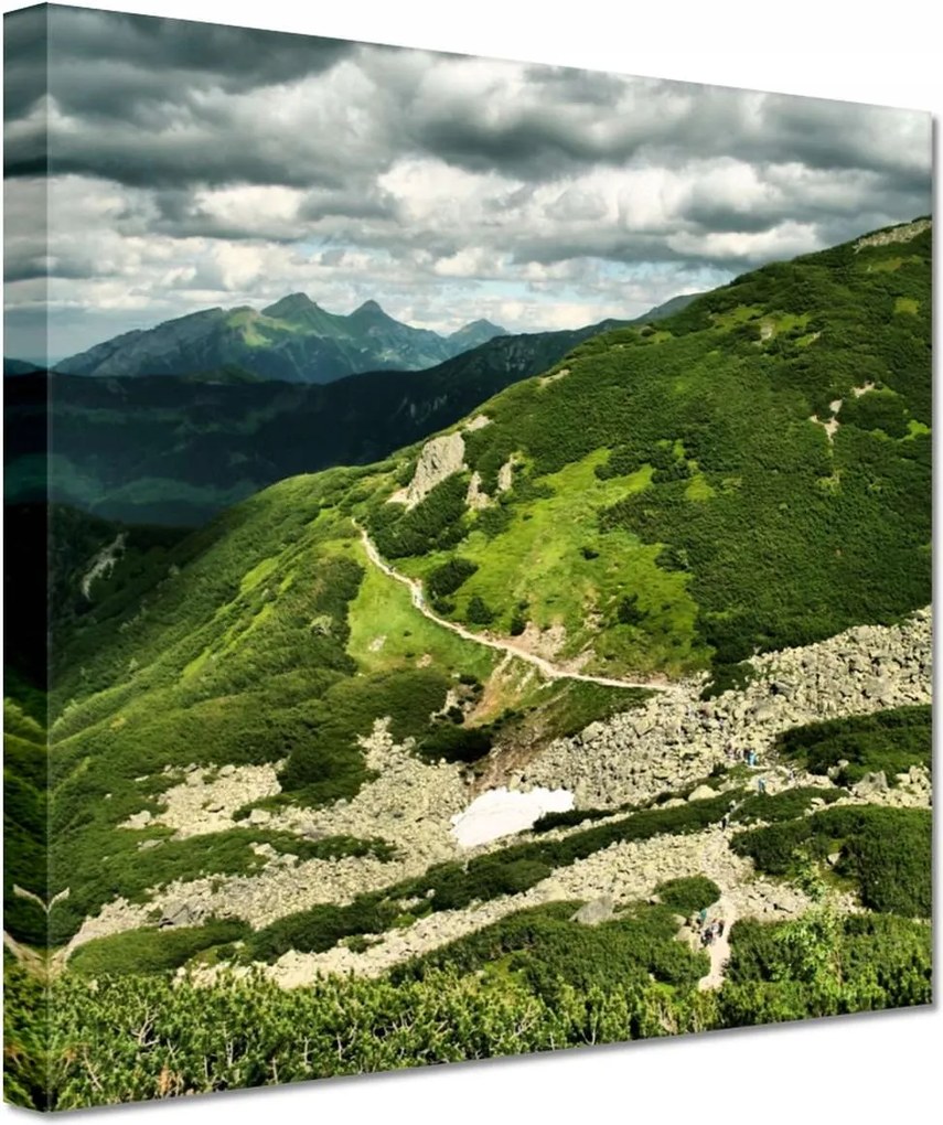 Vászonkép 60x60 Tátra Lengyel hegyek Kilátás