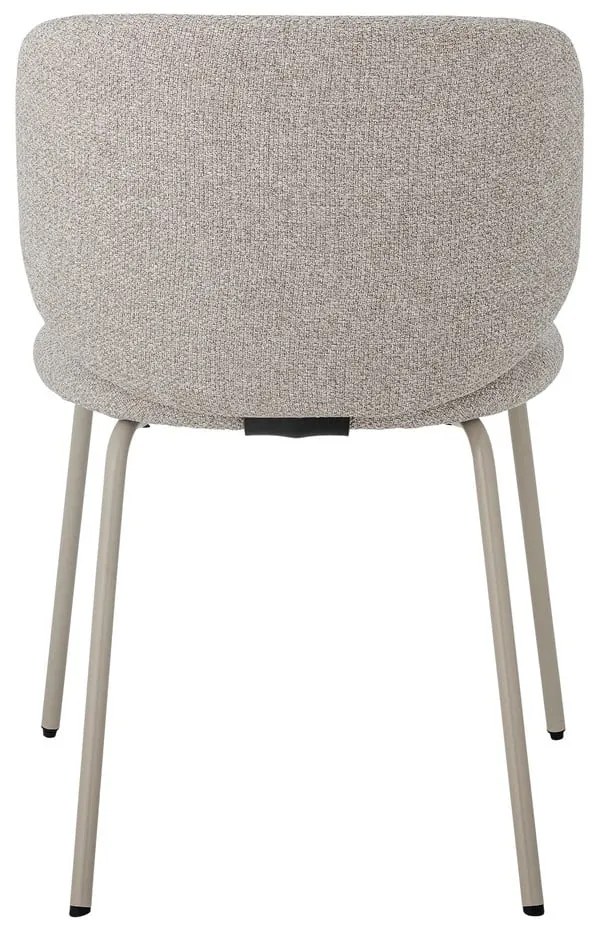 Világosszürke étkezőszék szett 2 db-os Ponte – Bloomingville