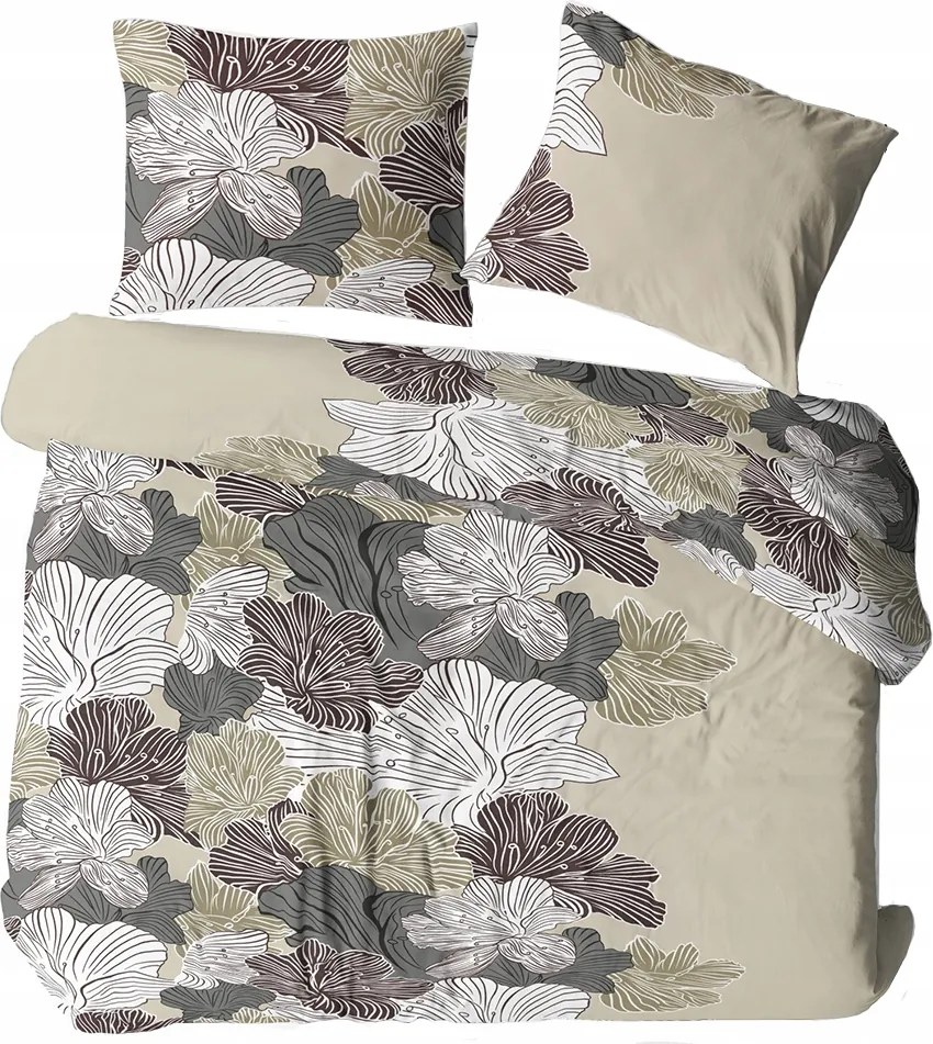 Ágynemű Garnitúra Pamut Ágyneműhuzat 220x200 2x Párnahuzat 70x80 Különböző Minták